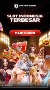Situs Slot Indonesia Terbesar dan Terpercaya di indonesia hanya di Maxbet268